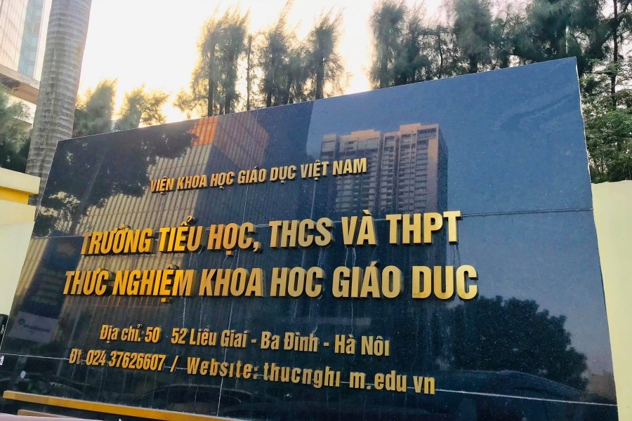 Trường Tiểu học, THCS và THPT Thực nghiệm Khoa học giáo dục.