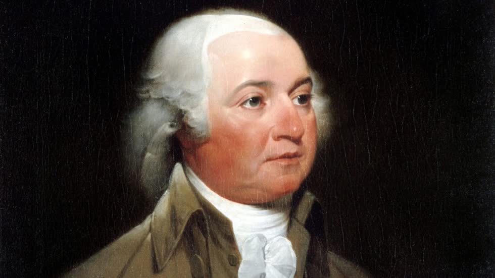 Tổng thống John Adams. Ảnh: Flickr.