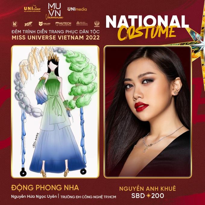 Trang phục dân tộc tại Miss Universe Việt Nam 2022: lấy ý tưởng từ nghề nail, ve chai, bánh tráng...