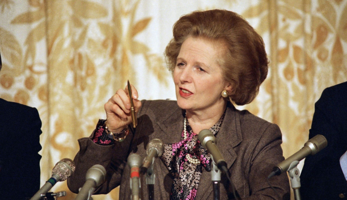 Bà Margaret Thatcher 