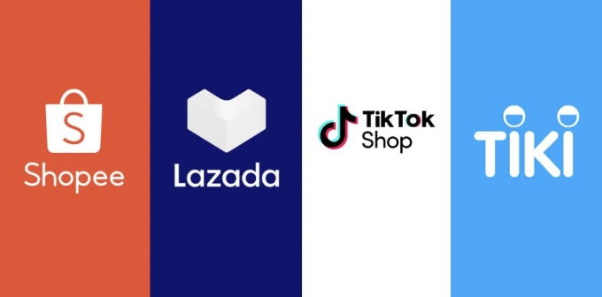 Tổng giá trị giao dịch trên Shopee, Lazada, TikTok Shop và Tiki tháng 11 là hơn 31.915 tỷ đồng. (Ảnh minh hoạ)