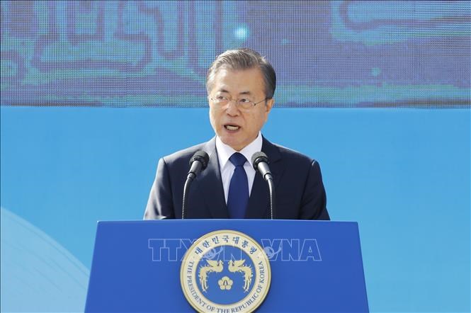 Tổng thống Moon Jae-in. Ảnh: TTXVN