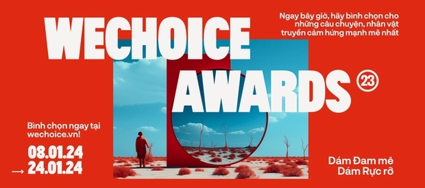 Thêm nhiều gương mặt trở thành sứ giả của WeChoice Awards 2023: Năng lượng bắt nguồn từ chữ “dám”, thôi thúc ngọn lửa bên trong mỗi người