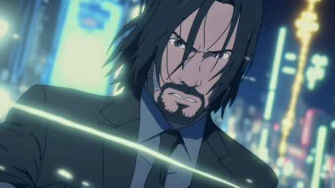 John Wick được làm thành anime, người hâm mộ ấn tượng 