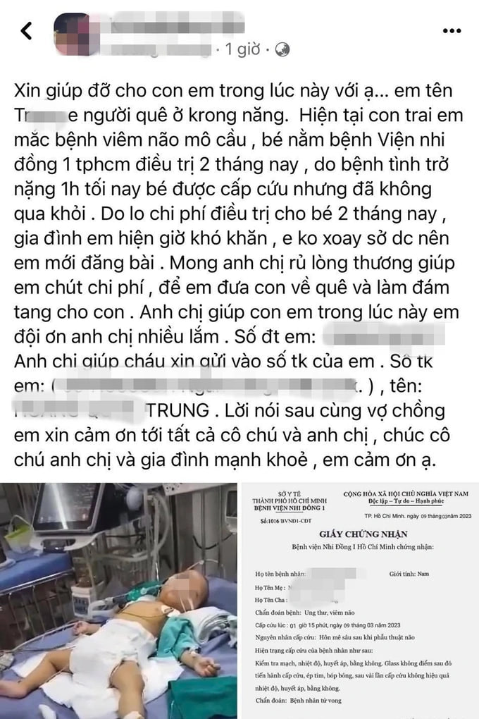 Bệnh viện Bệnh viện Nhi đồng 1 ở TP.HCM bị giả giấy tờ để trục lợi từ thiện - Ảnh 1.