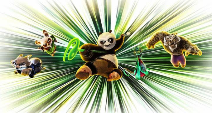 Cảnh phim Kungfu Panda