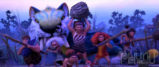    Tuyệt chiêu “Vòng tròn tử thần” tiếp tục được nhà Croods sử dụng lại  