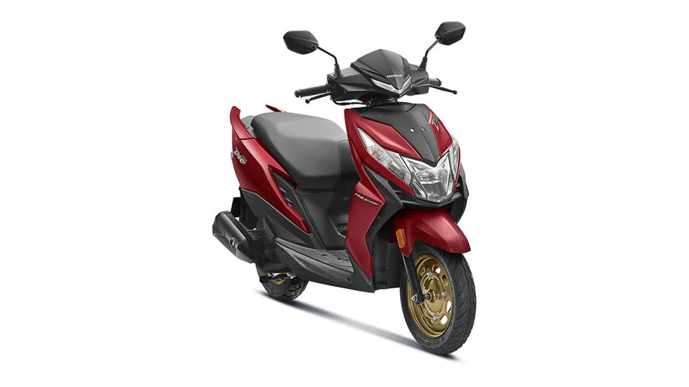 Honda Dio 2020 thế hệ mới có thiết kế đậm chất thể thao.