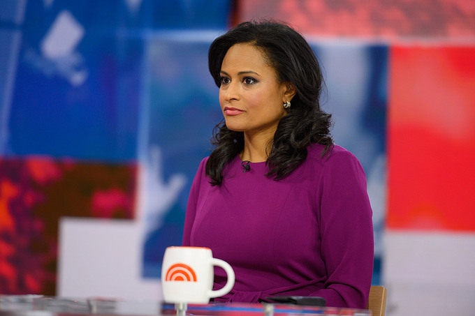 Kristen Welker trong chương trình Weekend Today của NBC News hồi tháng 8. Ảnh: NBC.