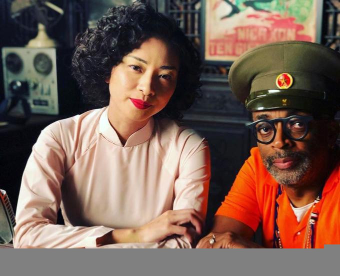 Ngô Thanh Vân làm việc cùng đạo diễn Spike Lee.