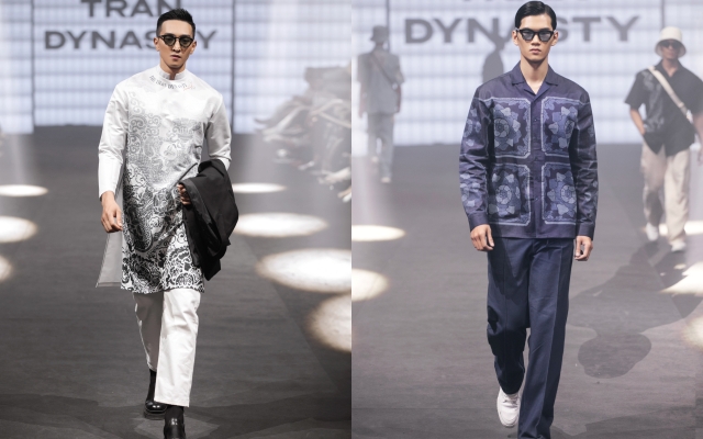 Ngọc Châu - Lệ Hằng mặc áo choàng quét đất, catwalk đầy quyền lực 