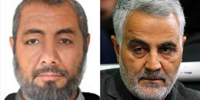   Tướng Abdul Reza Shahlai (trái) và tướng Qassem Soleimani (Ảnh: Fox News)  