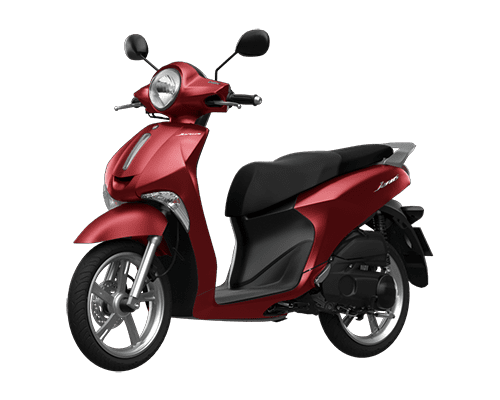 Yamaha Janus màu đỏ.