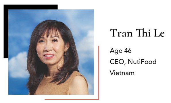 Bà Trần Thị Lệ, CEO NutiFood (Ảnh: DDDN)