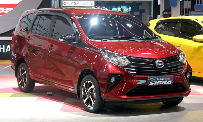 Daihatsu Sigra ghi nhận doanh số gần 51.500 chiếc trong năm 2022. Ảnh: Andra Febrian / Wikipedia