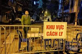 Khu vực nơi ở của bệnh nhân số 17 đã bị cách ly