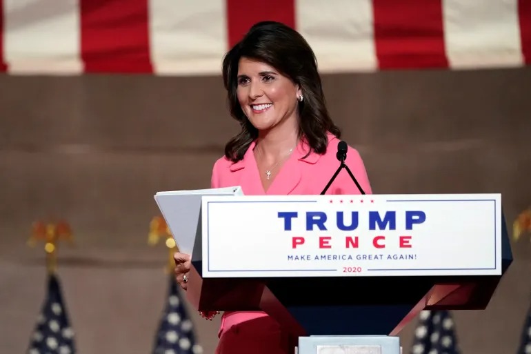 Bà Nikki Haley đang 'giúp' ông Trump khi tuyên bố tranh cử Tổng thống Mỹ năm 2024?   - Ảnh 1.