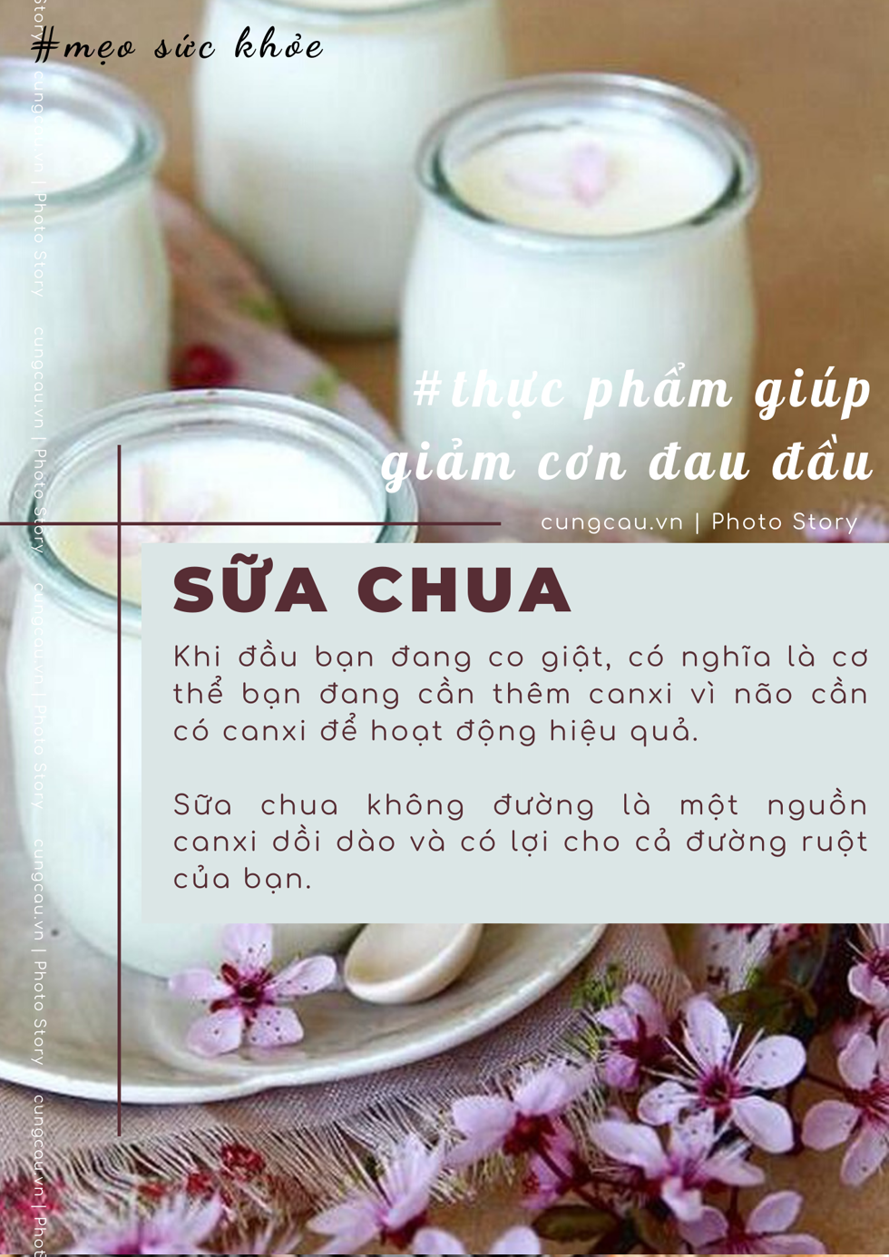 6 thực phẩm giúp giảm nhanh cơn đau đầu mà không cần dùng thuốc