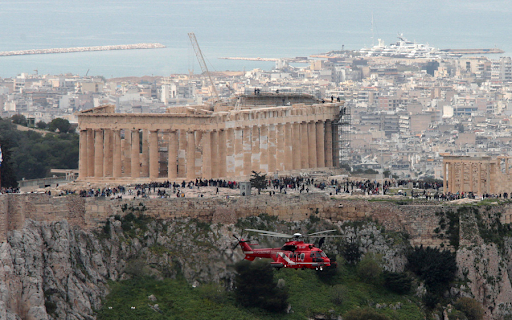   Thành phòng thủ cổ Acropolis năm 2018. Ảnh:  Pantelis Saitas  