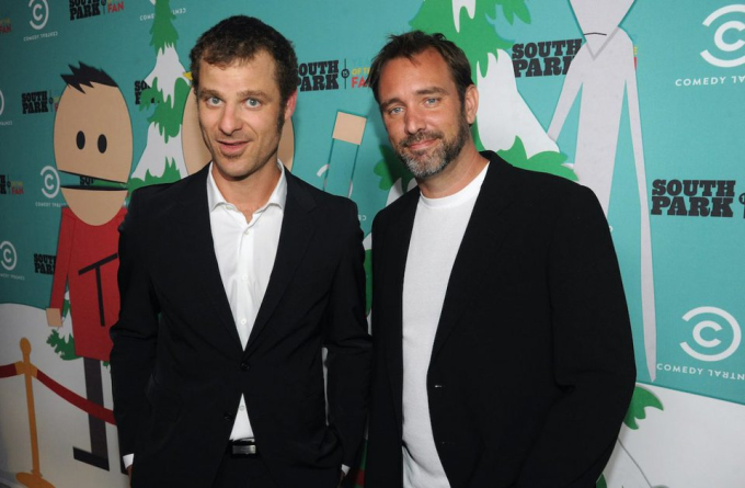           Matt Stone và Trey Parker - 210 triệu USD: Người sáng lập thương hiệu hoạt hình South Park củng cố vị thế trong ngành khi thu về hơn 80 triệu USD/năm.          