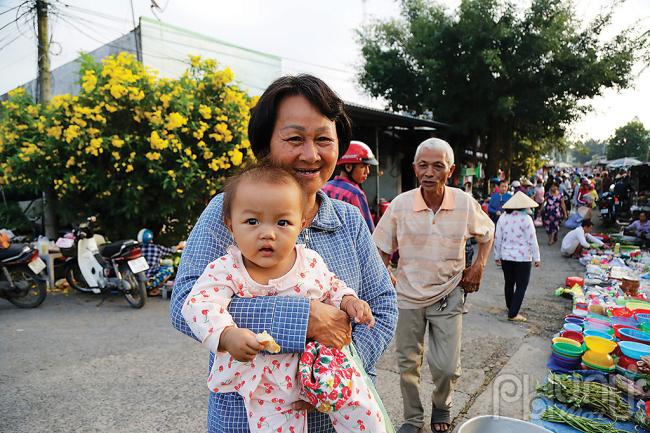 Chợ quê mùa nước nổi