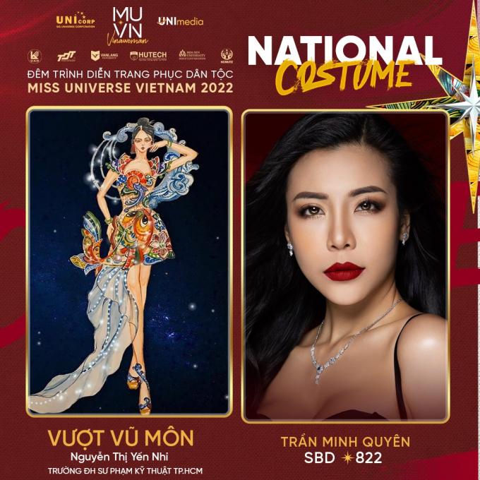 Trang phục dân tộc tại Miss Universe Việt Nam 2022: lấy ý tưởng từ nghề nail, ve chai, bánh tráng...