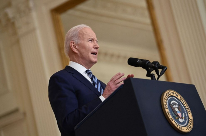 Tổng thống Mỹ Joe Biden. Ảnh: Getty