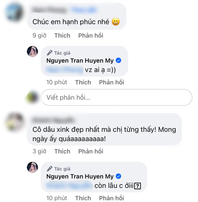 Tuy nhiên, người đẹp sinh năm 1995 đã phủ nhận thông tin kết hôn phía dưới phần bình luận