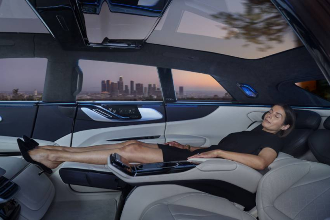 Khoang nội thất của Faraday Future FF91.