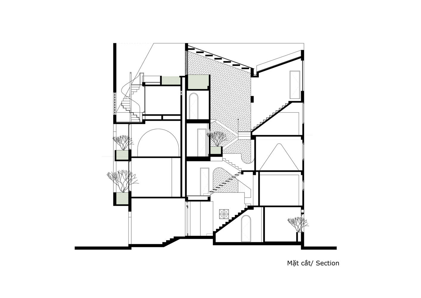 Những giải pháp thông tầng đẹp cho nhà ống  - Ảnh 4.