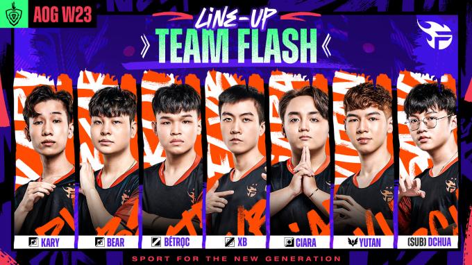 Team Flash mang về 3 tân binh ở mùa giải này