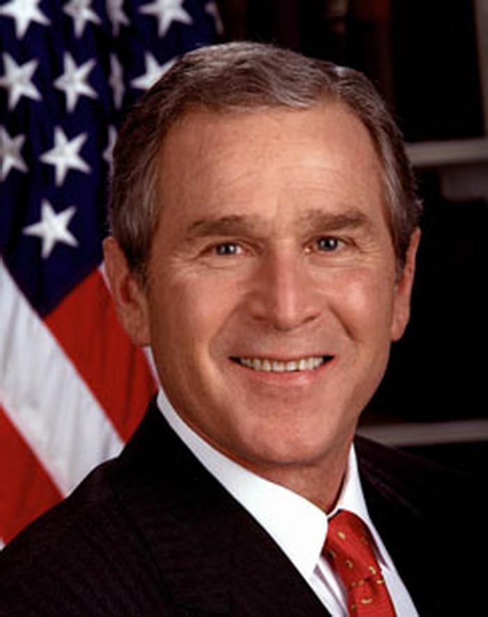 Cựu Tổng thống George W. Bush. Ảnh: Internet