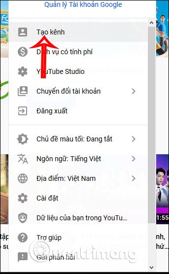 Cách ẩn tạm thời hoặc xóa kênh YouTube  