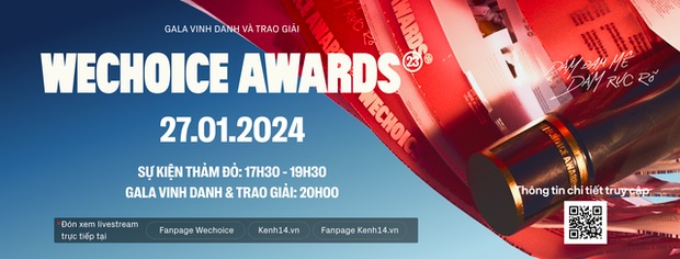 Dàn khách mời xúng xính đi Gala WeChoice Awards 2023: Kim Hấu khoe  layout makeup độc lạ, Linda Ngô - Phong Đạt tính giật spotlight?