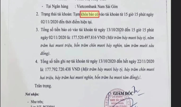   Đơn từ được Thuỷ Tiên tung lên mạng  