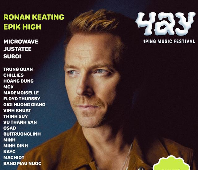 HAY Glamping Festival trở lại mùa hai sẽ chào đón 2 cái tên lớn: Ronan Keating