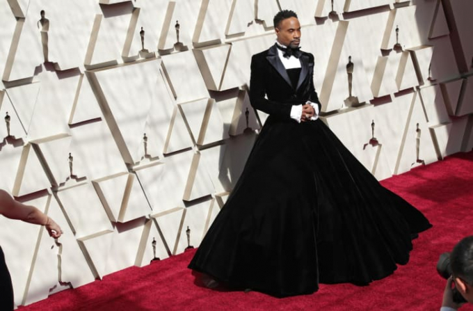 Billy Porter tại Oscars (Ảnh: Neilson Barnard/Getty Images).