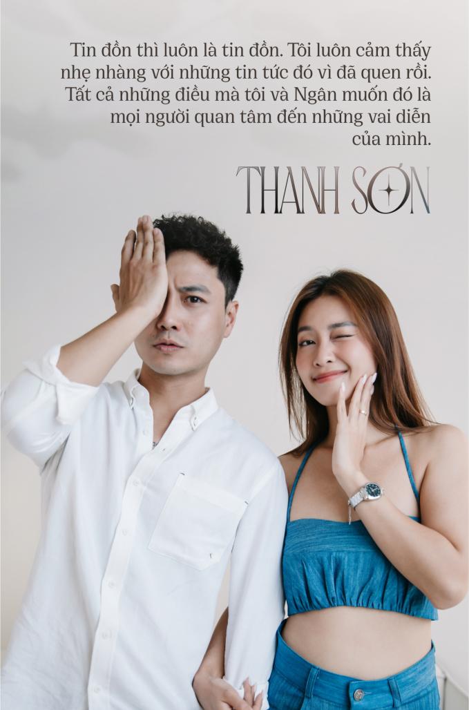 Thanh Sơn - Khả Ngân: Chúng tôi thấy nhẹ nhàng trước tin đồn tình cảm, được hợp tác với nhau đã là điều quá tuyệt vời