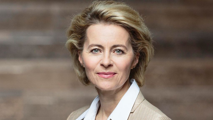 Bà Ursula von der Leyen (ảnh: internet).