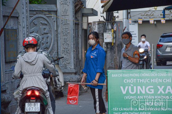 Tất cả các chốt đều thực hiện nghiêm ngặt các quy định phòng chống dịch.