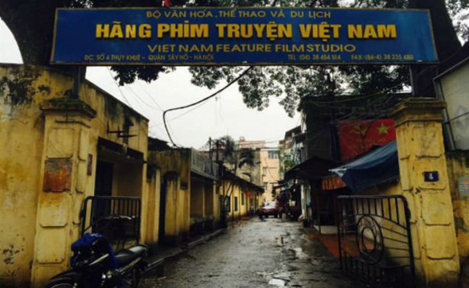 Trụ sở Hãng phim truyện Việt Nam (Số 4 Thụy Khuê, Tây Hồ, Hà Nội)