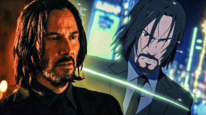 John Wick được làm thành anime, người hâm mộ ấn tượng 