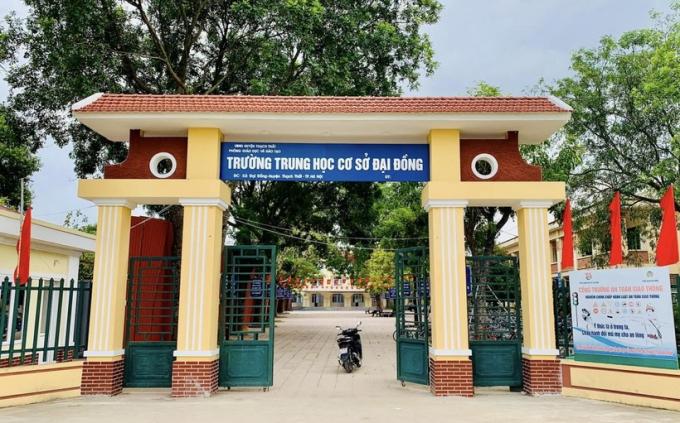 Ngôi trường nơi cháu K. theo học trước khi mất khả năng học tập do bị bạo hành kéo