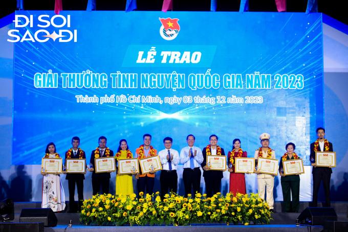 Đen Vâu nằm trong số những cá nhân nhận giải thưởng Tình nguyện quốc gia 2023 