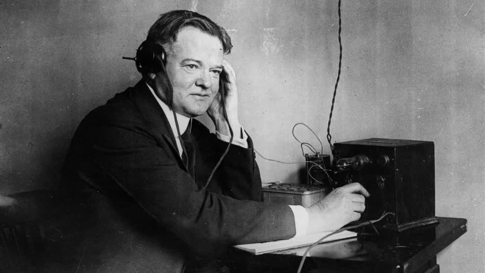 Tổng thống Herbert Hoover. Ảnh: Getty.