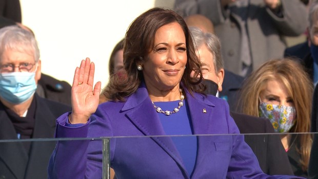   Phó Tổng thống Mỹ Kamala Harris. (Ảnh: Bay Area News Group)  