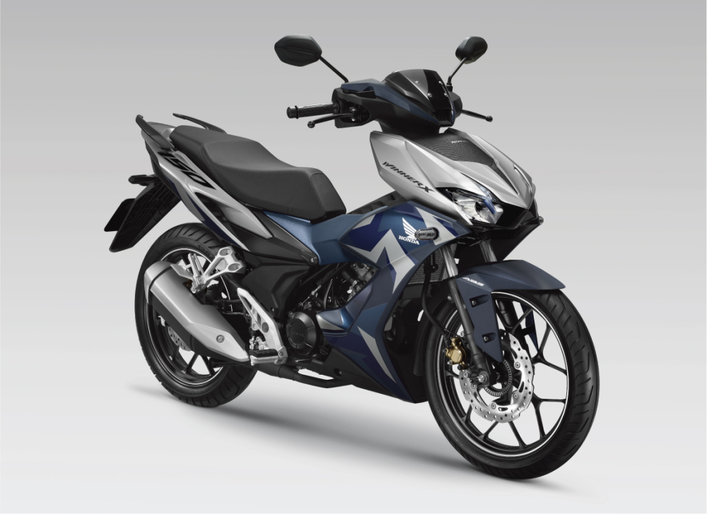 Honda Winner X Xanh Bạc Đen