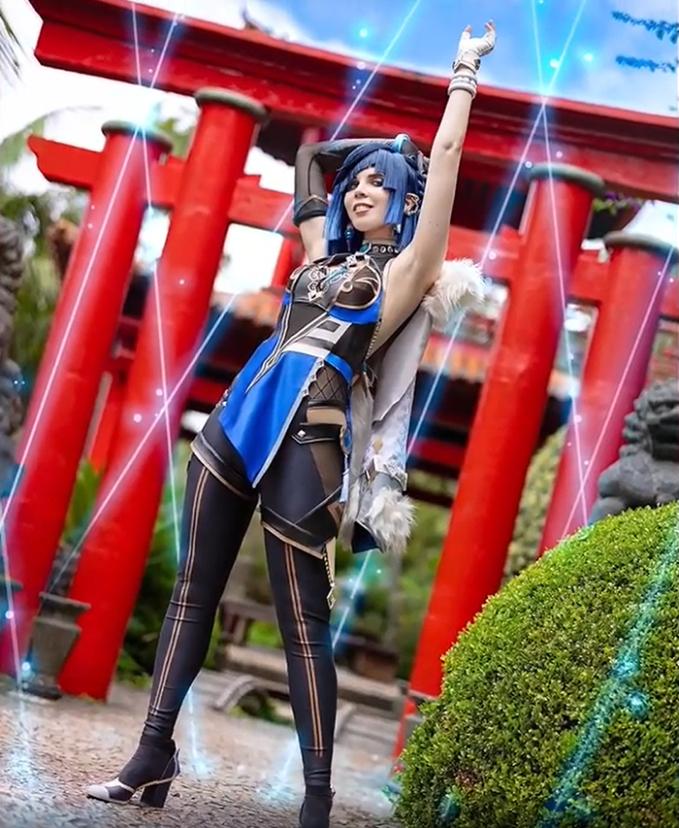 Nữ cosplayer khiến nhiều game thủ ngưỡng mộ vì tâm huyết của mình.