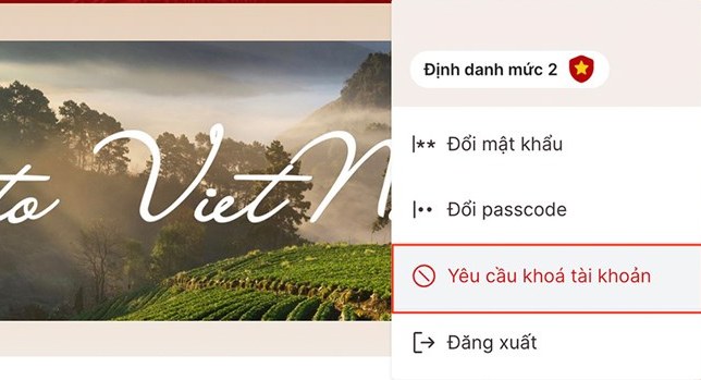 Nếu bị mất điện thoại, đây là các bước khóa tài khoản VNeID để bảo vệ thông tin cá nhân