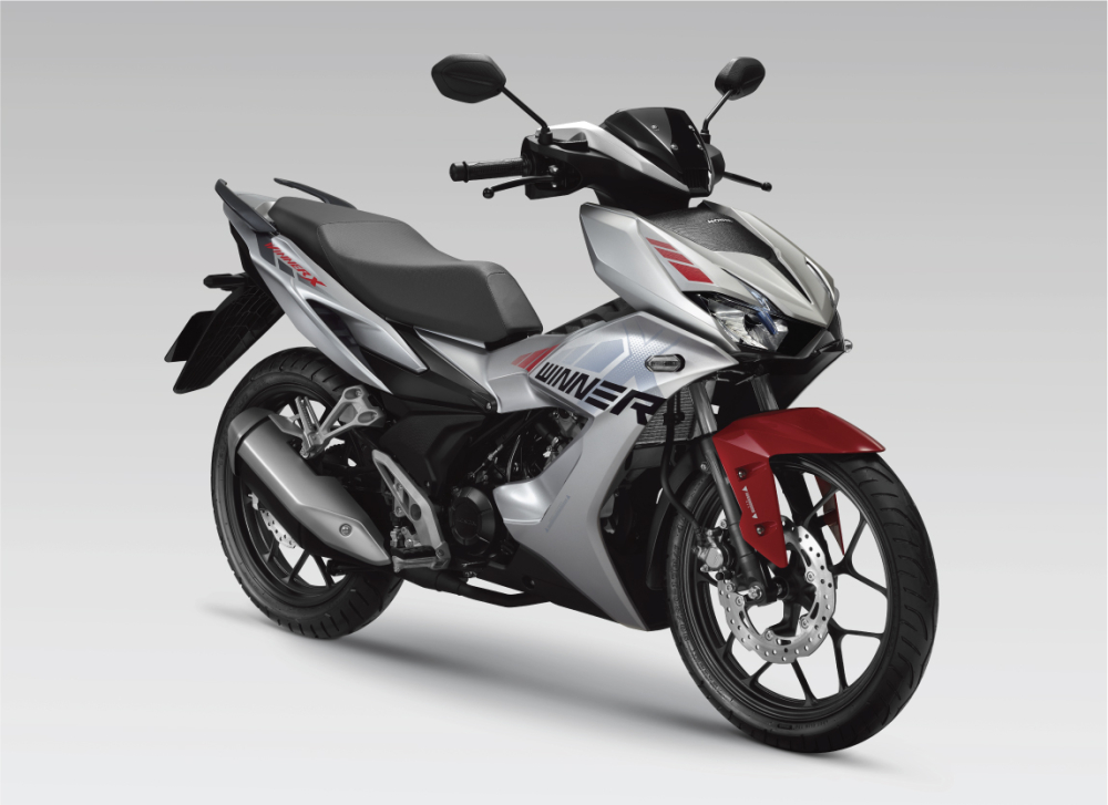 Honda Winner X Bạc Đỏ Đen